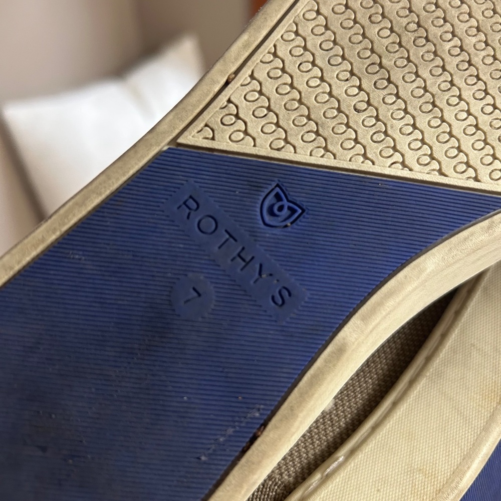 Rothys slide sneakers Sz 7 - Picture 6 of 6